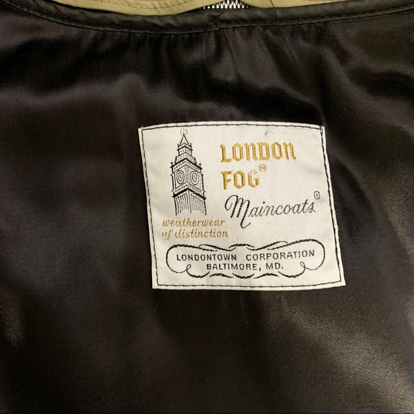 London Fog Trench Coat - Picture 3 of 8